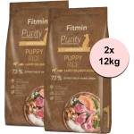 Fitmin Purity Puppy Рис с агнешко и сьомга 2 x 12 кг