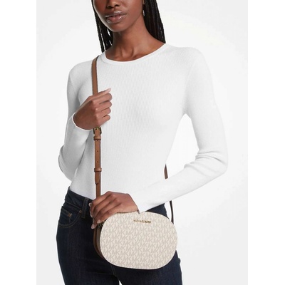 Michael Kors dámská kabelka crossbody Jet Set Travel Medium mléčná