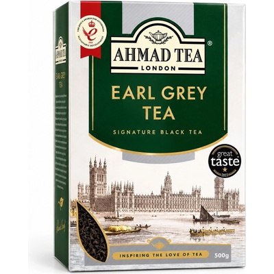 Ahmad Tea Earl Grey Aromatický Čierny Čaj Sypaný 500 g