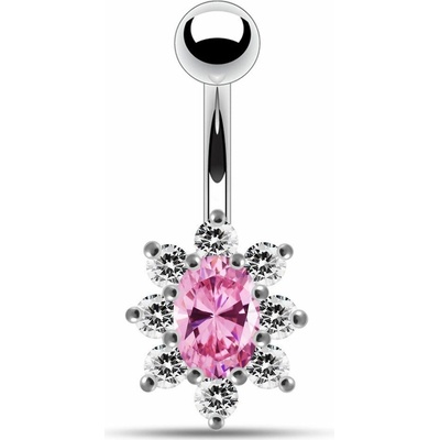 S4U Stříbrný piercing do pupíku BP01002-CP