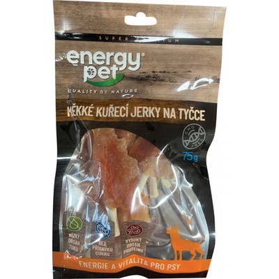 Energy Pet jerky na tyčinke celé kuracie 75 g