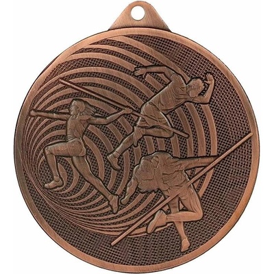 MMC3072/B Atletika Medaila kovová bronzová 70 mm