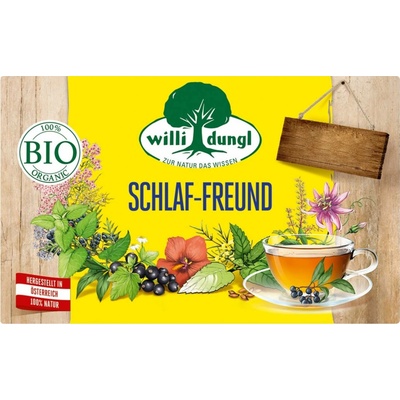 Willi Dungl Přítel spánku bio bylinný čaj s ovocem 40 g