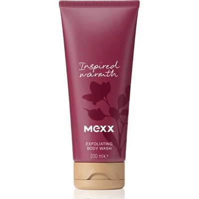 Mexx Inspired Warmth exfoliačný sprchový gél 200 ml