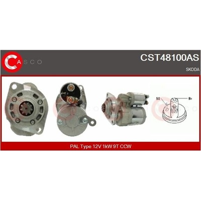 Startér CASCO CST48100AS
