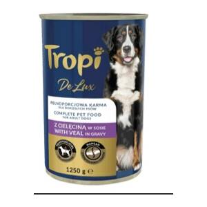  Консерва за куче - АГНЕ в грейви сос tropi de lux