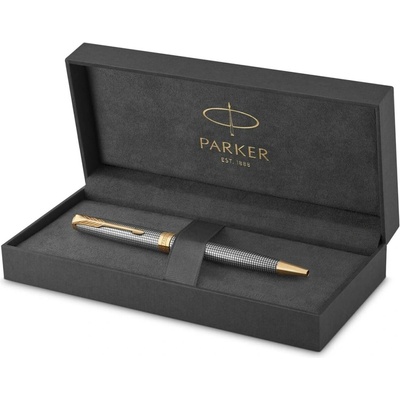 Parker 1502/5231492 Royal Sonnet Silver Chiselled GT