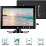 Smart Technology 7" LED монитор Smart Technology HD Monitor, Тъч бутони, HD, IPS, 16: 9, Дистанционно (Smart Technology HD Monitor)