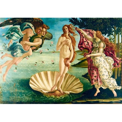BlueBird Botticelli Zrození Venuše 1485 1000 dílků