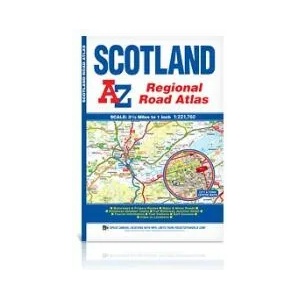 Scotland A-Z Regional Road Atlas (ISBN: 9781782571353)
