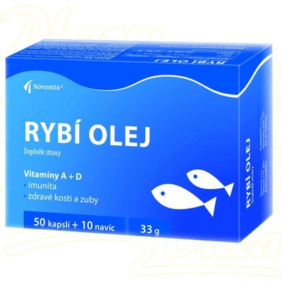 Rybí olej 50+10 kapslí