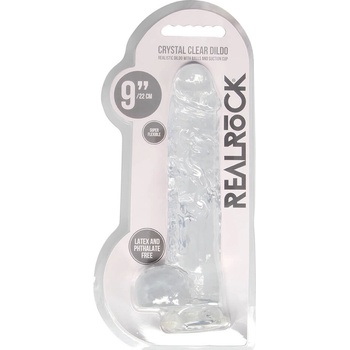 Shots REALROCK Realistic Dildo with Balls 22 cm