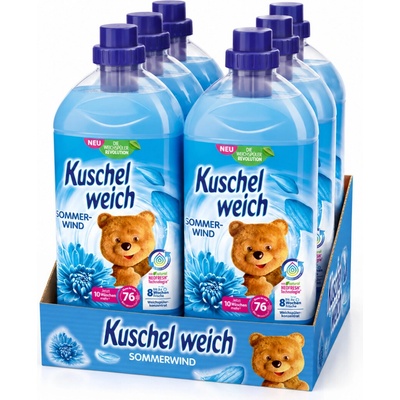 Kuschelweich Aviváž s vůní letního vánku 6 x 2 l 76 PD