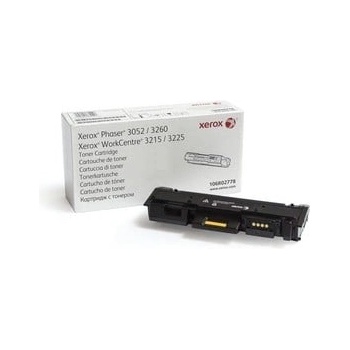 Xerox черен тонер 3, 000 страници A4 за Phaser 3052/3260 WorkCentre 3215/3225 [106R02778] (106R02778)