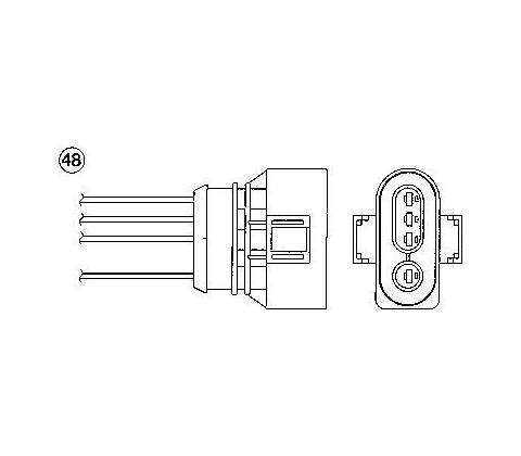 Lambda sonda NGK OZA572-E11