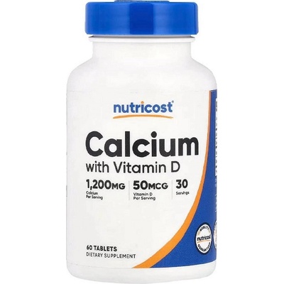 Nutricost Calcium with Vitamin D3, 60 Tablets