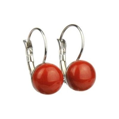 Moravité naušnice z minerálů MNJ1 jaspis