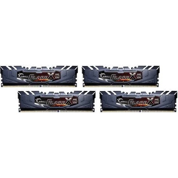 Image 1 of G.SKILL FlareX K4 64GB (4x16GB) DDR4 3200MHz F4-3200C16Q-64GFX