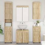 vidaXL Банен стенен шкаф TULUM Сонома дъб 37 x 24, 5 x 86 см (880333)