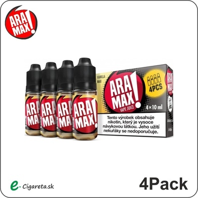 Aramax Max 4Pack Vanilla Max 4 x 10 ml 12 mg
