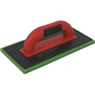 TOPTRADE hladítko ABS, huba hrubá, PROFESSIONAL, 250 x 130 x 12 mm
