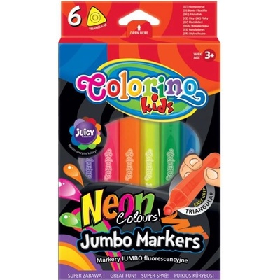 Patio Colorino fixy Jumbo Trio Neon 11037 6 ks