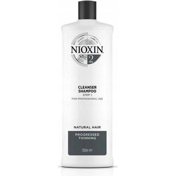 Nioxin System 2 Scalp + Hair Shampoo šampon proti řídnutí vlasů 1000 ml