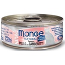 Krmivo pro kočky Monge Natural Cat tuňák & kuře & krevety 80 g