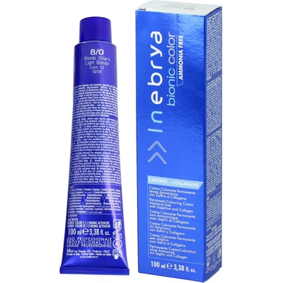 Inebrya Color barva na vlasy 8/0 světlá přírodní blond 100 ml