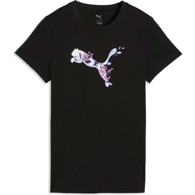 PUMA Graphics floral cat tee l