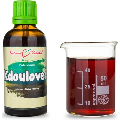 Kdoulovec tcm pavlovy bylinné kvapky tinktúra 50 ml