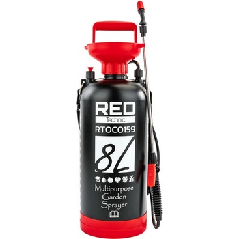 RED TECHNIC Ručný postrekovač RTOC0159, 8L
