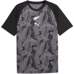 PUMA Mens New Zealand Warm-Up Shirt World Cup 2026 - Black/Silver