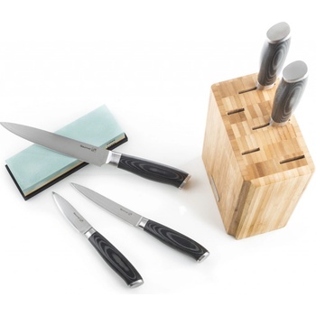 G21 Sada nožov 6002216 Gourmet Damascus v bloku 5 ks