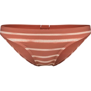 Roxy Дамско бикини долнище Roxy Women's Beach Classics Moderate Bo Bikini bottom - Cedar Wood Happy Stripe - размер XXL (150-3897-0116)