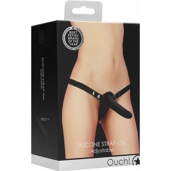 Shots Double Silicone Strap-on Adjustable