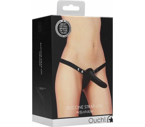 Shots Double Silicone Strap-on Adjustable