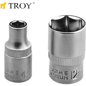 TROY 1/4 Вложка за тресчотка (12mm-Ф16, 8mm-L25mm) (T 26151)