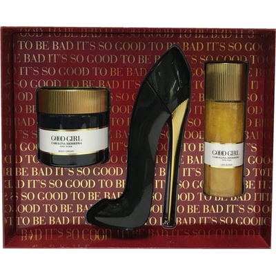 Carolina Herrera Good Girl EDP 80 ml + telový olej 100 ml + telový krém 100 ml darčeková sada
