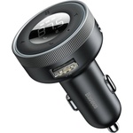 Baseus Зарядно за кола Baseus - Enjoy, Bluetooth, USB-A/3.5mm/TF, 17W, черно (KF239060)