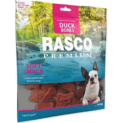 Rasco Pochoutka Premium kachna kostičky 500 g