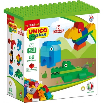 Unico Plus Zvířátka 56 ks