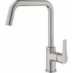 GROHE Кухненски смесител Grohe Eurosmart Supersteel матов с висок чучур (30567DC0)
