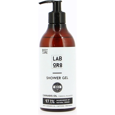 Labor8 Hemp shower gel Душ гел с конопено масло 380 ml