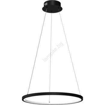MILAGRO Led Пендел hoop led/27w/230v Ø 50 см 4000k черен (mi2651)