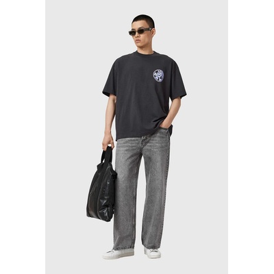 AllSaints Памучна тениска AllSaints DISTORTION (M041PC)