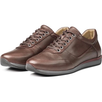Ducavelli Мъжки обувки от естествена кожа - Кафяви #316884 (316884_Кафяво)