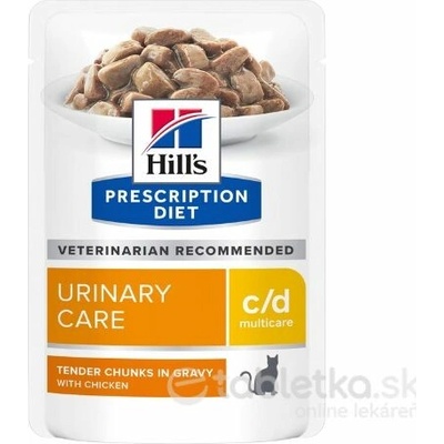 Hills Diet Feline c/d Multicare Chicken 12 x 85 g