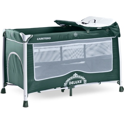 Caretero Кошара За Пътуване Deluxe Green Caretero