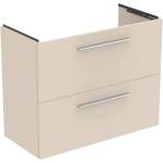 Ideal Standard i. Life S - Шкаф под мивка, 80x38x63 см, 2 чекмеджета, пясъчен мат T5295NF (T5295NF)
